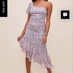 ASTR Floral Midi - Dress